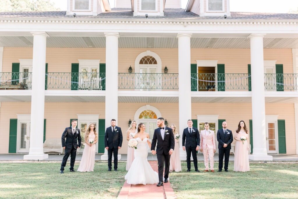 October Fall Wedding at Oak Island Mansion in Wilsonville, AL